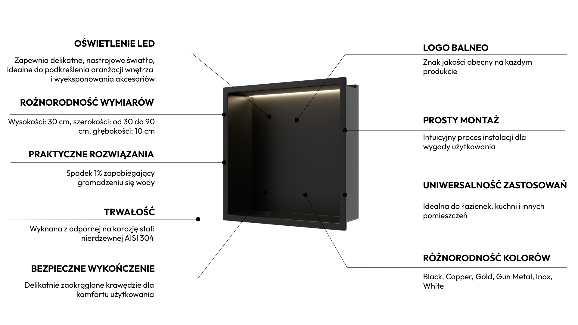 Wall-box one black