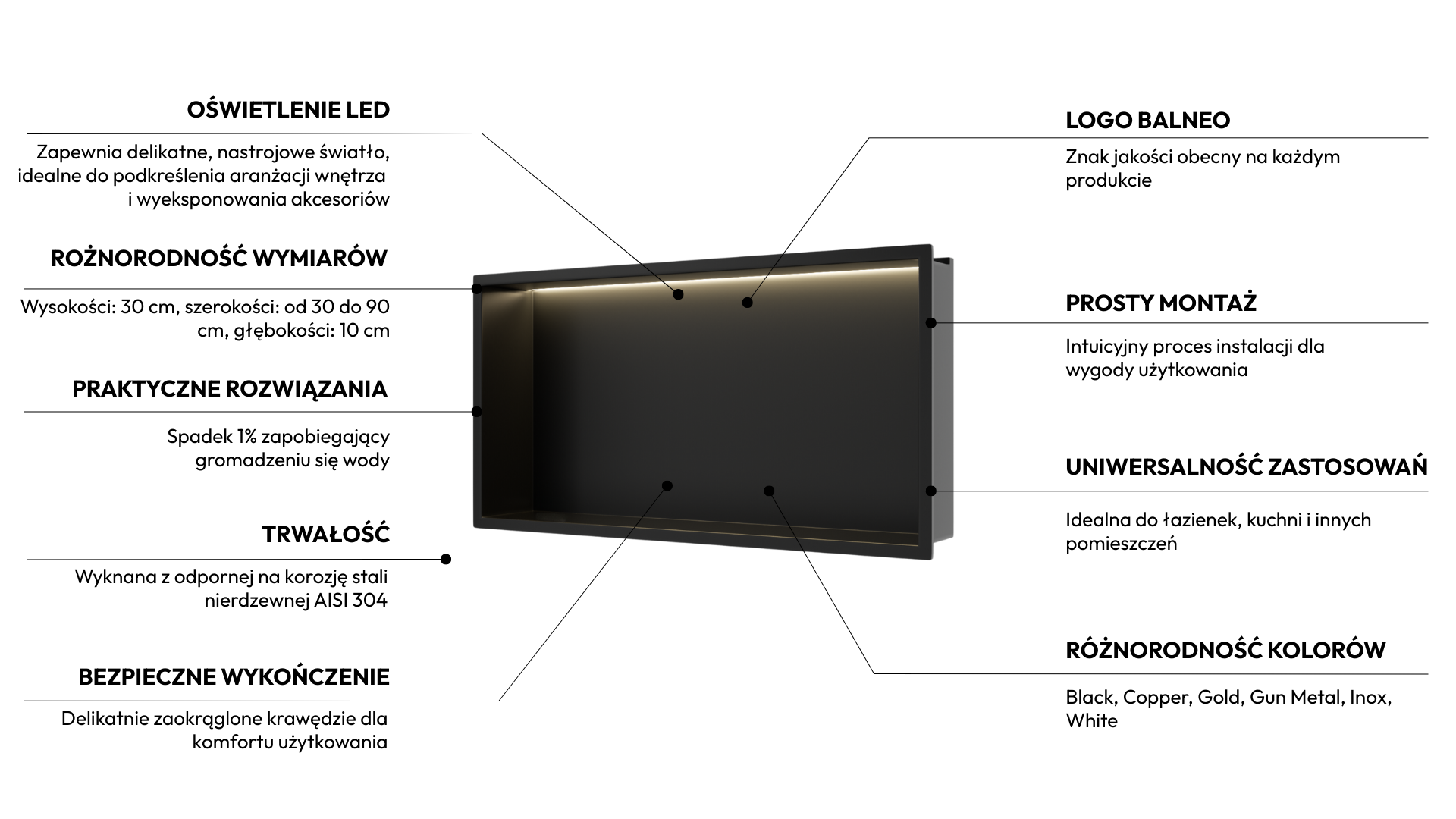 Wall-box one black