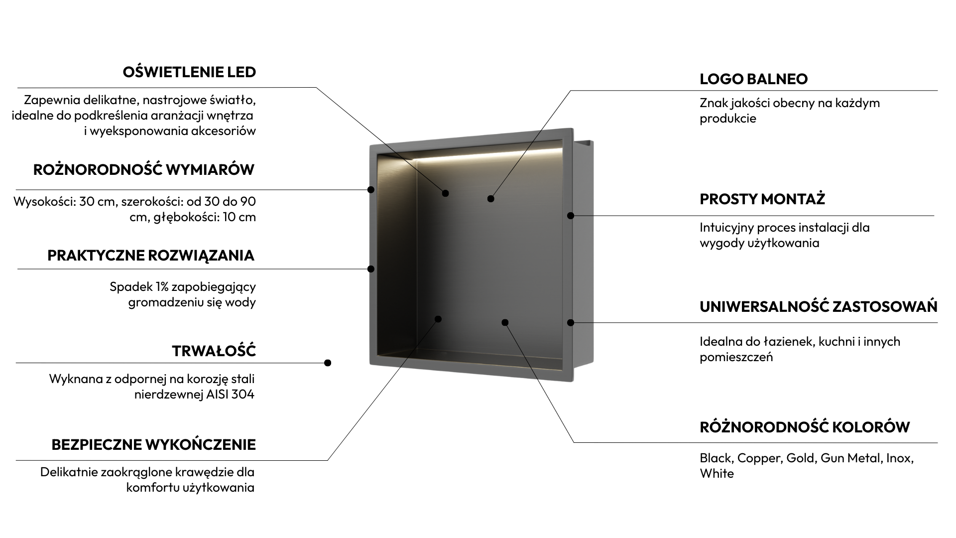 Wall-box one black