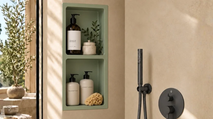 Półka wnękowa WALL-BOX Solid Duo Mocca Mousse