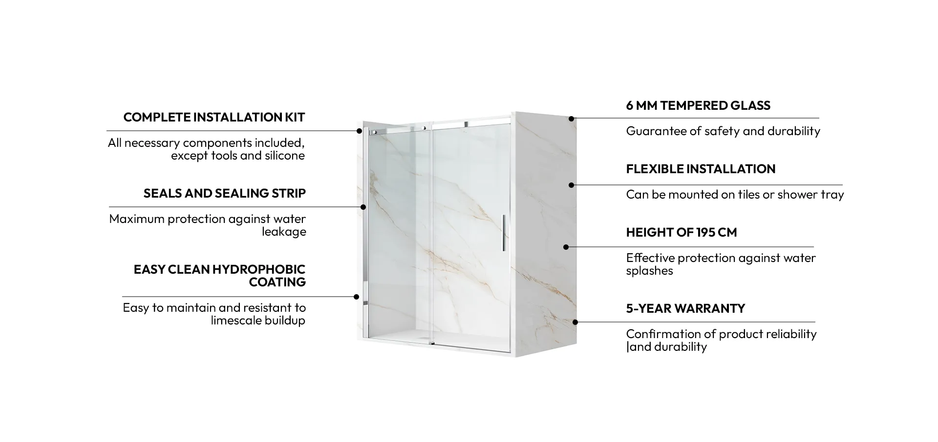Porta shower doors