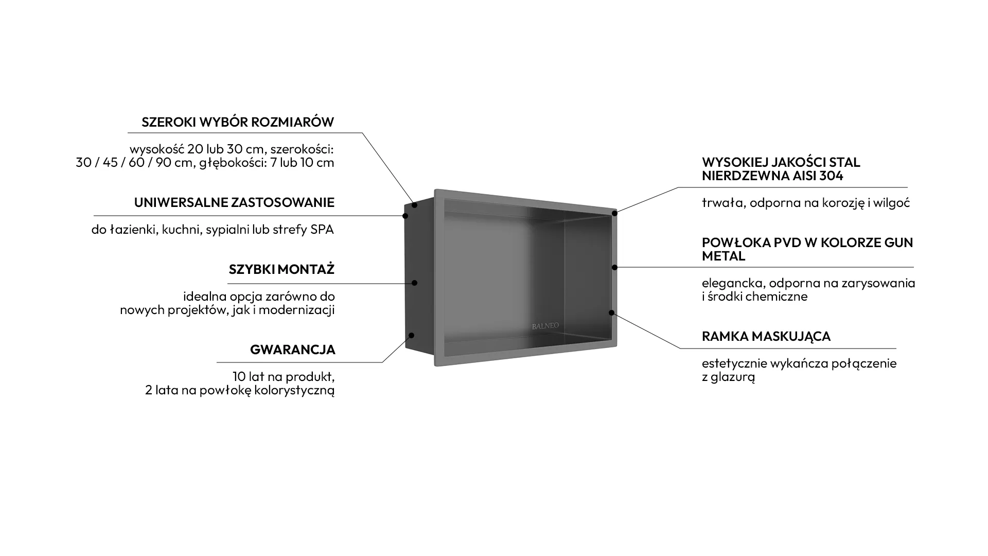 Wall-box one black