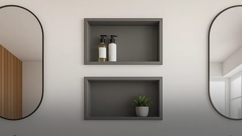 personalizacja i styl półki wall box one black