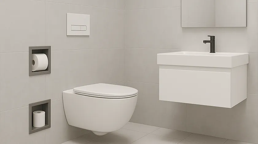 personalizacja i styl półki wall box one black