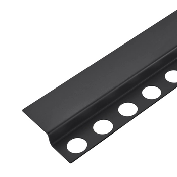 Slope profile Balneo black floor front 130 cm