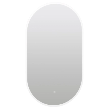 Balneo Elisa Illuminated Oval Mirror 50 x 100 cm