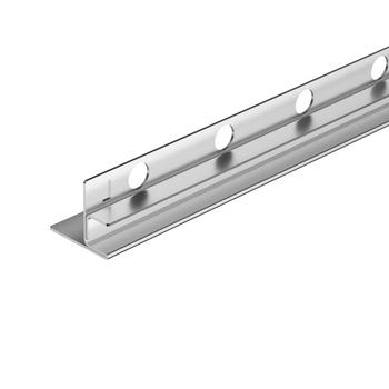 Listwa spadkowa Balneo inox do szkła lewa 170 cm