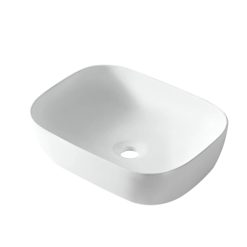 Balneo Viona 47 x 33 cm White Ceramic Countertop Basin