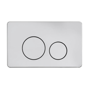 Przycisk spłukujący do WC Balneo Oxo satynowy