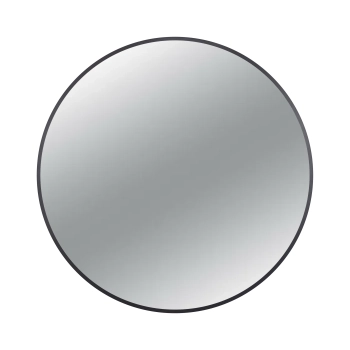 Balneo Corina Black Round Mirror, 60 cm