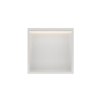 Balneo Wall Box LED recessed shelf White 30 x 30 x 10 cm