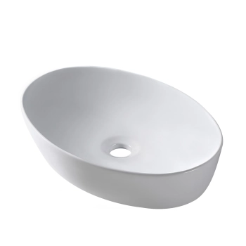 Balneo Vileo 62 × 42 cm White Ceramic Countertop Washbasin