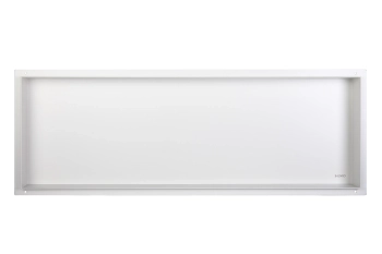 Balneo Wall Box No rim White 90 x 30 x 7 cm white stainless steel recessed shelf without collar