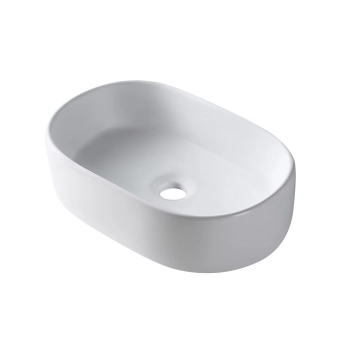 Balneo Vilar Above-Counter Basin 56 x 35.5 cm, White Ceramic
