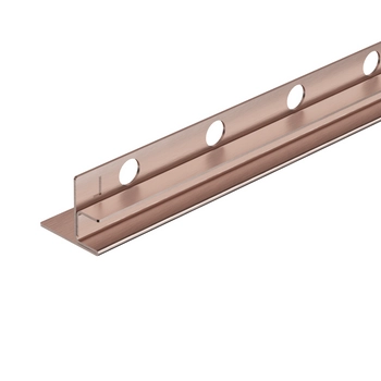 Listwa spadkowa Balneo miedziana do szkła lewa 170 cm