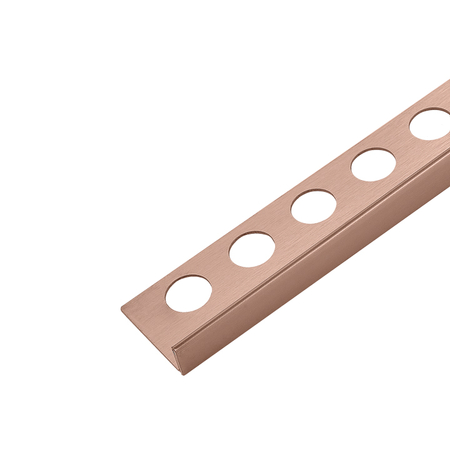 Listwa spadkowa Balneo miedziana podłogowa lewa 120 cm