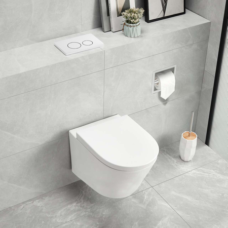 Flush button for TOILET Balneo Oxo white