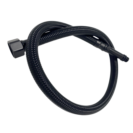 Wężyk przyłączeniowy do baterii Balneo PEX w oplocie czarnym 3/8" x M10 30 cm