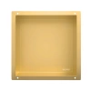 Półka wnękowa Balneo Wall Box No rim Gold 30 x 30 x 10 cm złota ze stali nierdzewnej bez kołnierza