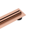 Odpływ liniowy podłogowy Balneo Slim & Low ProLine Copper 90 cm miedziany