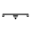 Odpływ liniowy podłogowy Balneo Slim & Low ProLine Gun Metal 90 cm