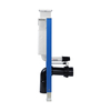 Balneo concealed WC set Fix-Frame Low frame with white Luna Tornado WC bowl
