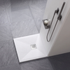 Balneo Stone Tray composite shower tray 90 x 90 x 2.5 cm white low square