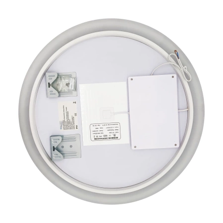 Lustro okrągłe podświetlane Balneo Sun 90 cm