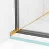 Slope profile Balneo gold wall-mounted left 170 cm