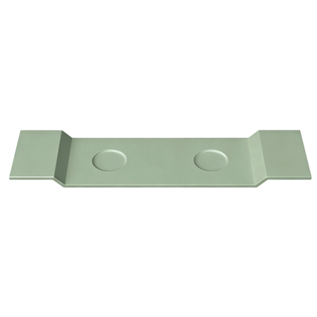 Bathtub shelf VANO Solid Surface Pistachio Cream