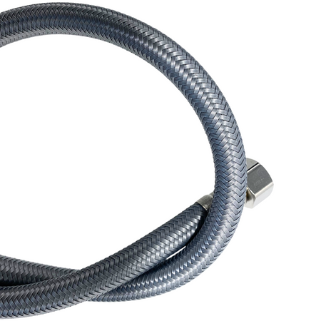 Balneo PEX connection hose gray braided 3/8" x 3/8" 50 cm