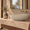 Umywalka SOVELIA Solid Surface Cashmere Dune