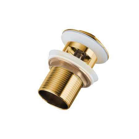 Basin plug brass Balneo Klik Klak B gold with overflow