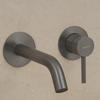 Balneo Cascade washbasin faucet model 3 gun metal