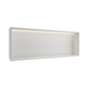 WALL-BOX ONE - WHITE z LED - 30x90x10 cm
