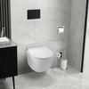 Flush button for TOILET Balneo Axo black made of stainless steel