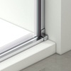 Door shower sliding Balneo Porta – Chrome 100 cm