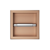Balneo Wall Box Paper 1 Copper – in-wall stainless steel paper holder