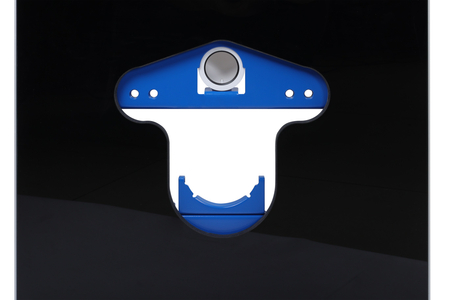 Stelaż natynkowy WC Balneo Fix-Frame Glass Black czarny ze szkła hartowanego