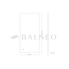 Balneo Cosmo Rectangular Backlit Mirror 60 × 100 cm