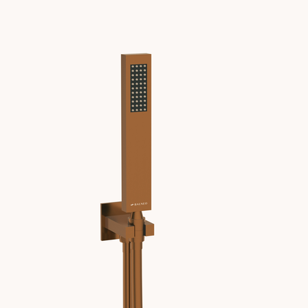 Balneo Cascade shower mixer set of 3 copper