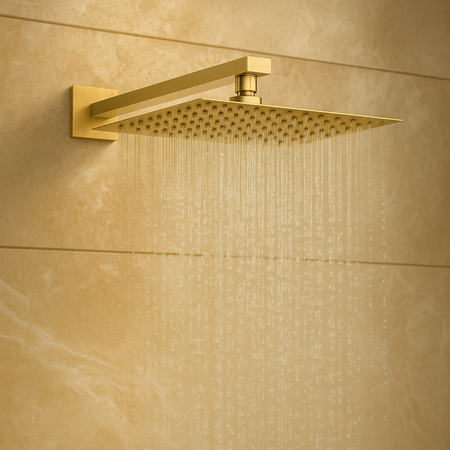 Balneo Cascade model 2 Gold rain showerhead
