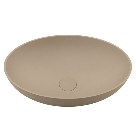 Umywalka SOVELIA Solid Surface Mocca Mousse