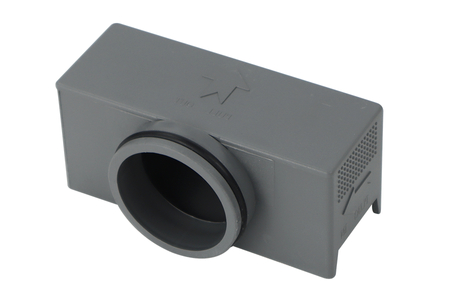 Odpływ liniowy podłogowy Balneo Duplex Next Black 100 cm czarny dwustronny ze stali nierdzewnej szczotkowanej z niskim syfonem i głębokim osadnikiem