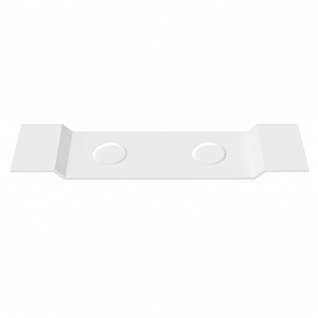 Półka na wannę VANO Solid Surface Coco White