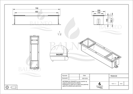 Balneo Wall Box Paper 2 recessed paper holder with built-in storage in brushed stainless steel.