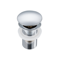 Basin plug brass Balneo Klik Klak A chrome without overflow
