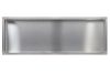 Balneo Wall Box No rim Inox 90 x 30 x 7 cm brushed stainless steel recessed shelf without collar