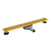 Odpływ liniowy podłogowy Balneo Slim & Low ProLine Gold 100 cm złoty