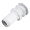 Basin plug brass Balneo Klik Klak C white without overflow